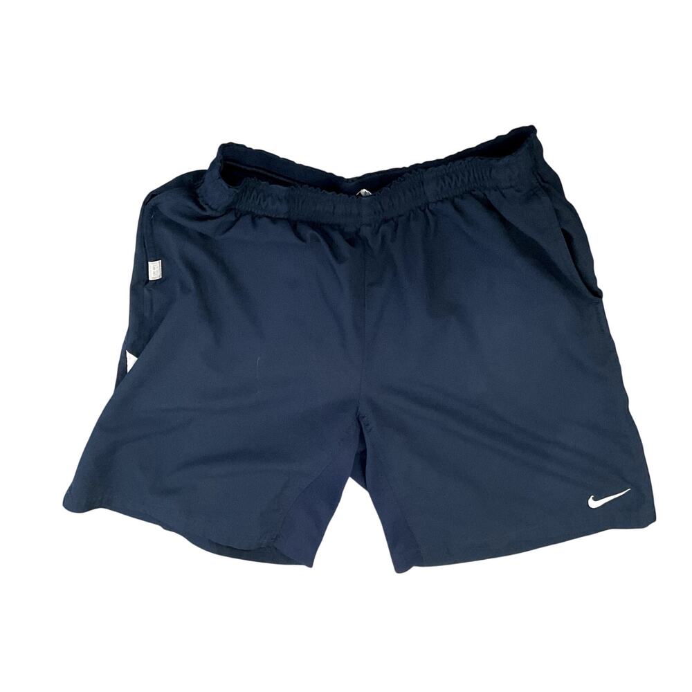Nike Dri Fit Shorts Men’s Medium Dark Blue Athletic